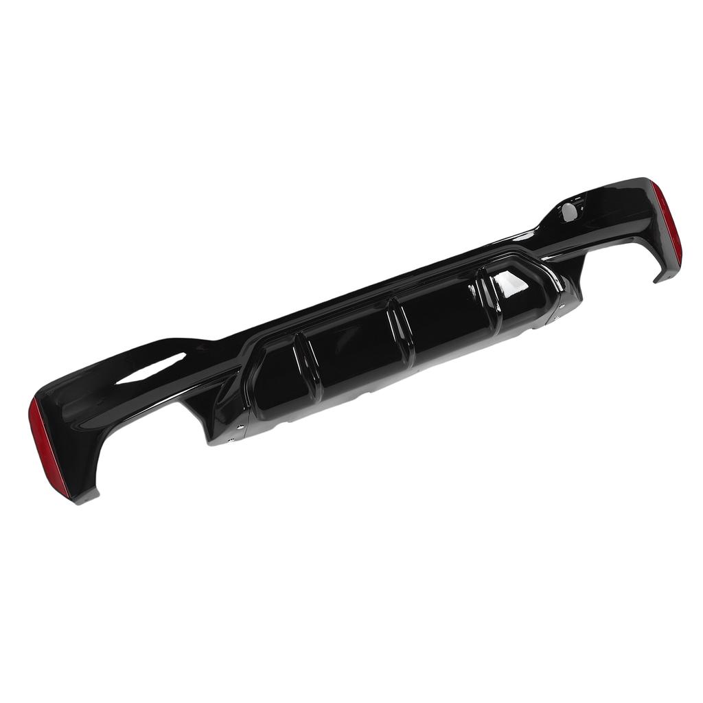 Rear Bumper Diffuser Lip with Tow Hook Cover for M Competition High Performance Strong   Replacement for 5 Series G30 G31 M Sport M5