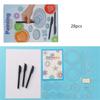 Funny  Drawing Toys Set  Education Geometric Ruler Toys Drawing Accessories Creative Educational Kids Toy 1ml