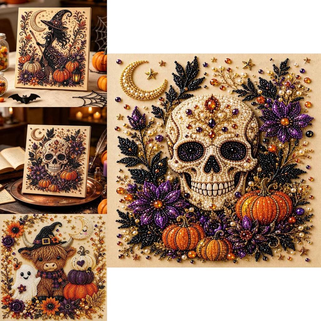 Ghost Pearl Art Diy Kit With Handmade Decorations For Home Decor And Gift Giving