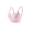 Women's Wire-Free Seamless Bralette, Adjustable Straps Full Coverage Soft Comfort Bra for Daily Wear