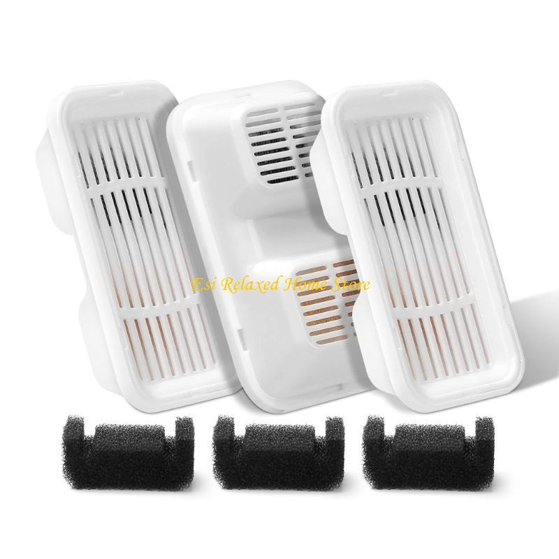 

B46E Replacement Filters and Sponges for Automatic Pet Water Fountain Water Dispenser