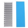 1Pc 120*40*20Mm Aluminum Heatsink Panel Heat Sink Cpu Power Amplifier Radiator