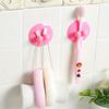 2Pcs Multifunction Vacuum Strong Sucker Kitchen Bathroom Wall Hook Hanger Holder