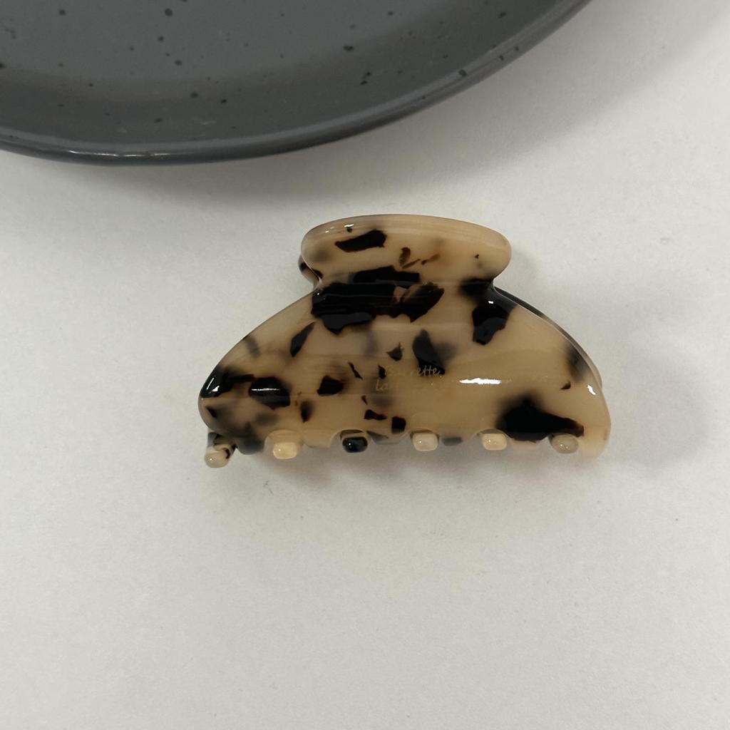 Korean Gold Label Candy Color Acetate Medium Hair Claw Clip