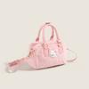 Autumn and Winter New Furry Cute Pink Series Kitty Cat Diagonal Cross Bag Niche Versatile Single Shoulder