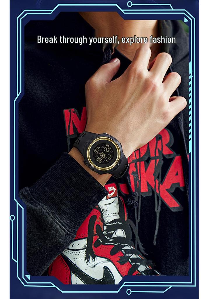 Sanda Luminous Men's Multifunctional Waterproof Tactical Sports Watch