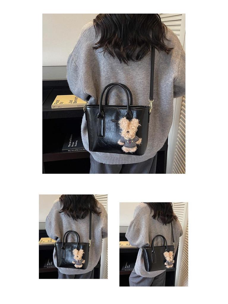 2025 Retro Texture Small Women's Mori Style Shoulder & Crossbody Bag - Autumn/Winter Fashion Bucket Handbag