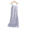 Women's Summer Dress Loose Beach Vacation Casual Deep V Neck Vest Dress Elegant Shirt Dress
