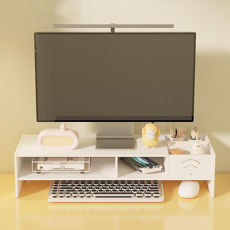 Computer Monitor Height Rack, Home Office Storage Rack, Computer Desktop Creative Storage Rack, Office Storage Supplies