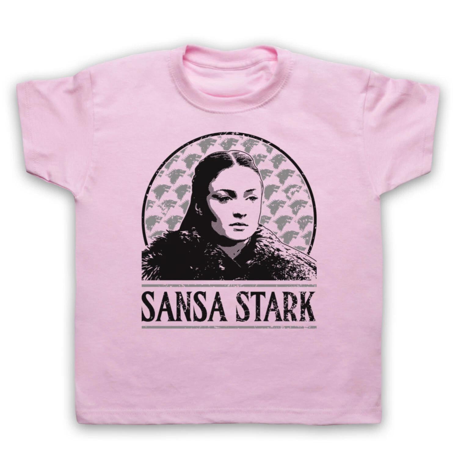 GAME OF THRONES SANSA STARK TRIBUTE UNOFFICIAL SOPHIE KIDS CHILDS T-shirt 160