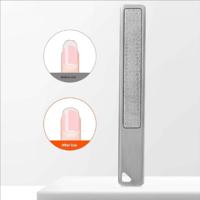 Professional Steel Toenail Cutter With Smooth Sliding Mechanism Nail File For Easy Grooming Quick Nail Shaping Tool