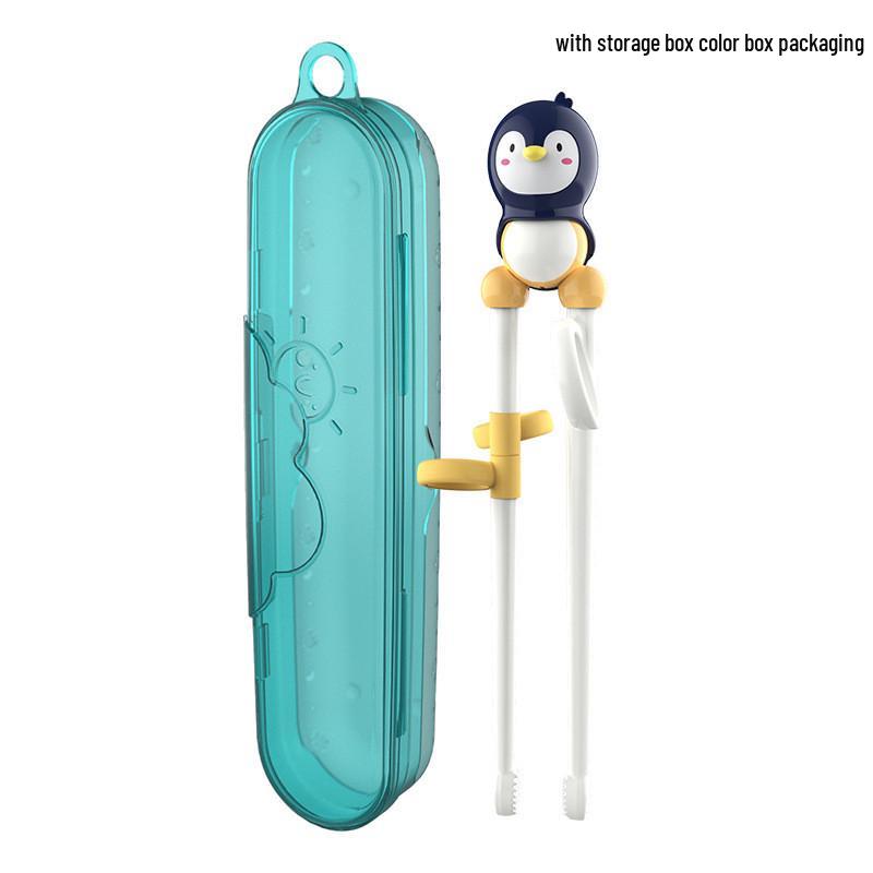 Non-slip Children's Training Chopsticks Set for Toddlers and Elementary Kids