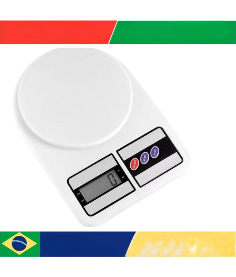 Высокоточные цифровые кухонные весы 10 кг слоновая кость