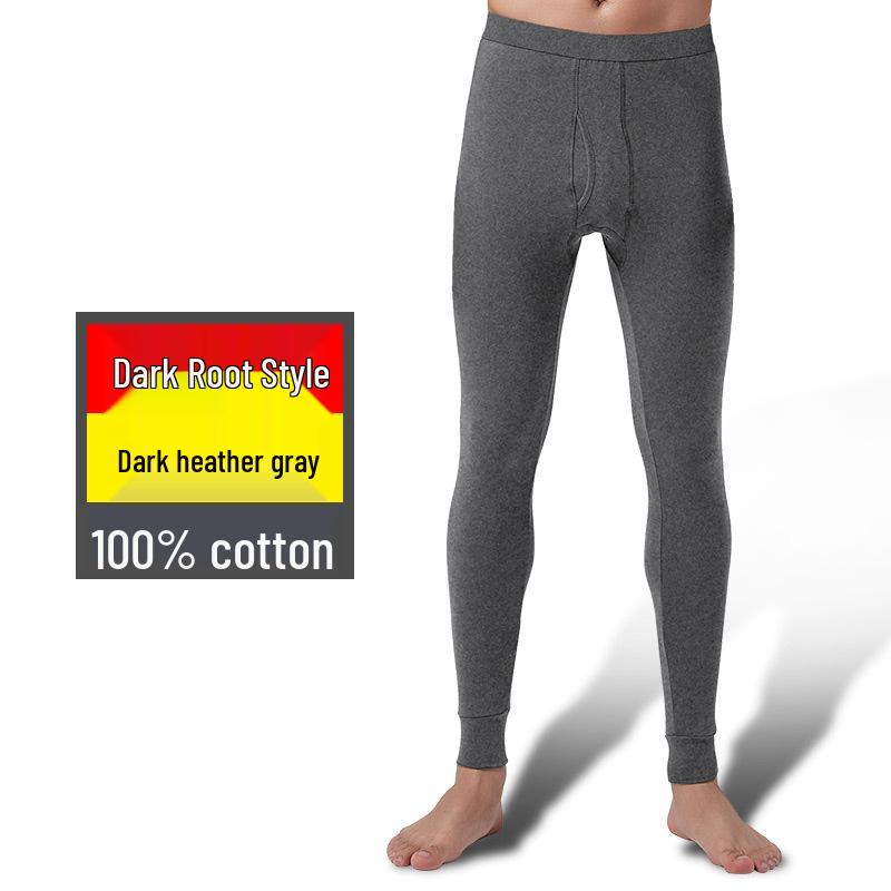 

Юй Чжаолинь Мужской и женский комплект термобелья из чистого хлопка на осень XL