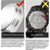 2pcs 1 Inch Car Tweeters 240W Aluminum Casing Silk Dome High-Frequency Super 4 Ohm  Tweeters Silk Film Audio Speaker Car Compone