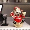 Aris & Juno Cute God of Wealth Figurine - Resin Lucky God Statue for Good Luck & Prosperity Home Decor