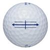 DUNLOP Golf Ball Max Fly Wizard 2021 Model 1 Box White (24 Pieces)