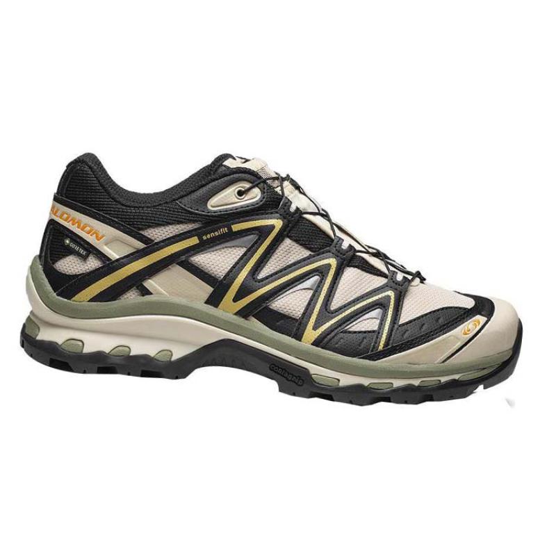 SALOMON XT Quest Low Top Mountaineering Hiking Shoes Unisex Beige Umber Sneakers 474295