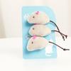 3pcs Pet Cat Toys Plush Simulation Mouse Toy Cat Scratch Bite Resistance Interactive Mouse Toy Playing Toy For Cat Kitten