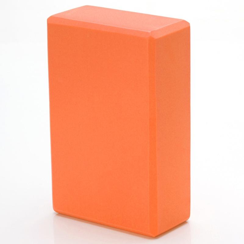 

1pc High Density Yoga Foam Blocks Non-slip Solid Color Yoga Balance Fitness Dance Supplies Designed For Yoga Pilates As We Practical Use