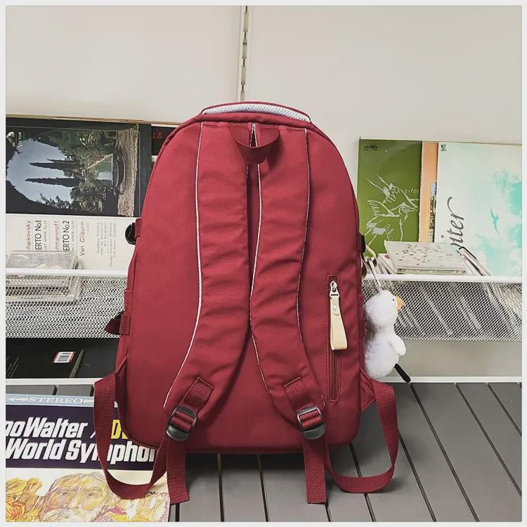 High-Quality Backpacks for Students: Schoolbags for Men, Women, College, Primary, Junior High, and Middle School Students