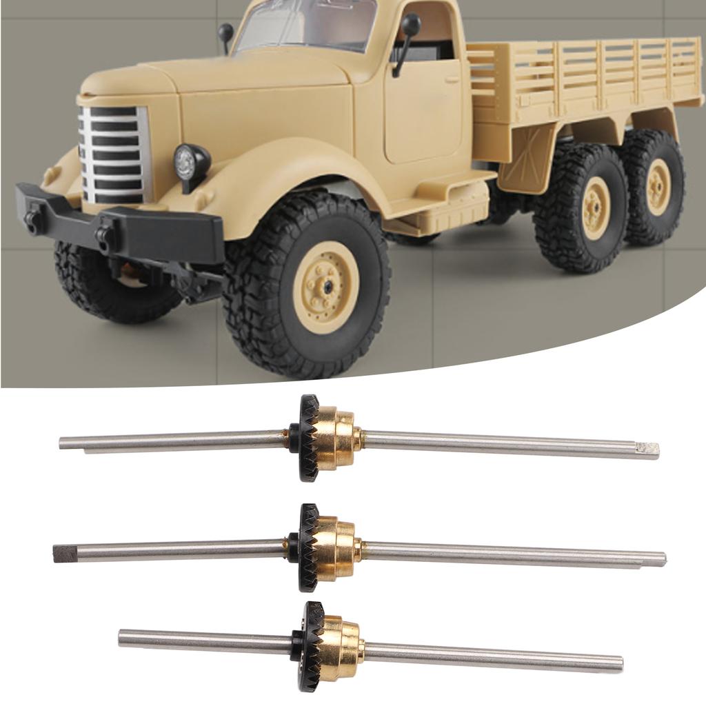 RC Front Middle Rear Axle Differential Kit for WPL C14 C24 C34 C44 B14 B16 B24 B36 1/16 RC Car