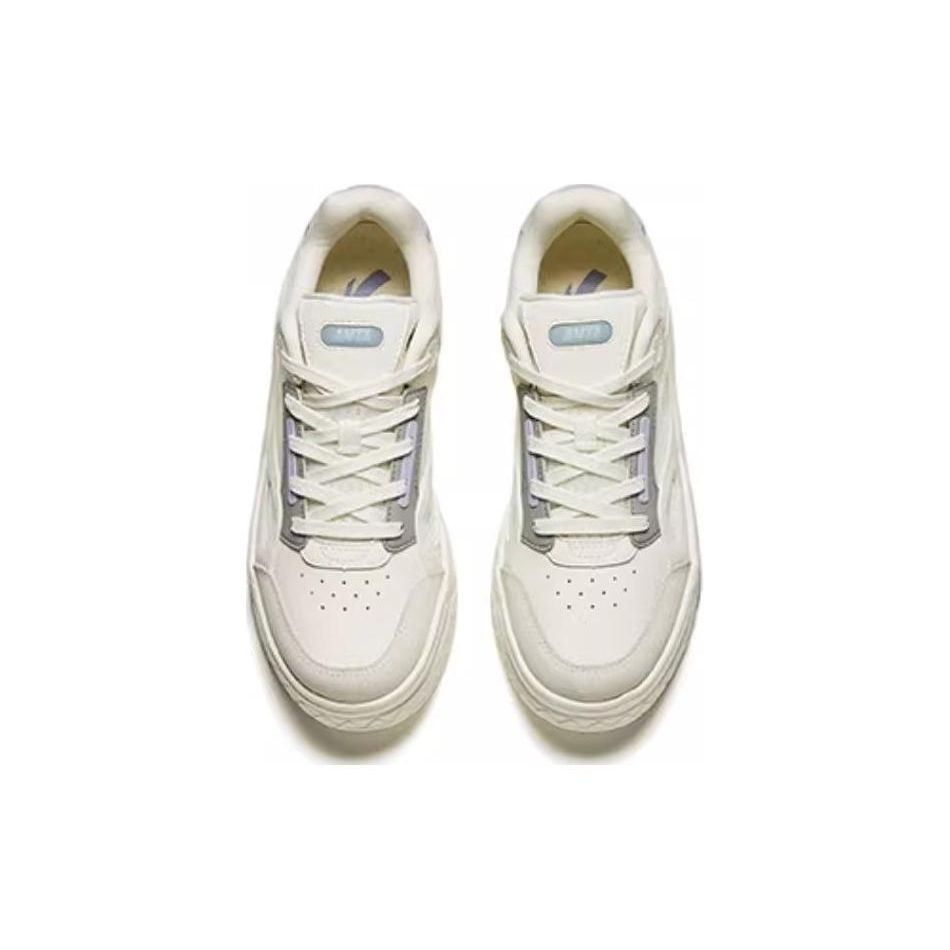 Anta Lightweight Shock Absorbing Durable Low-Top Sneakers Women sneakers White 122428054-2