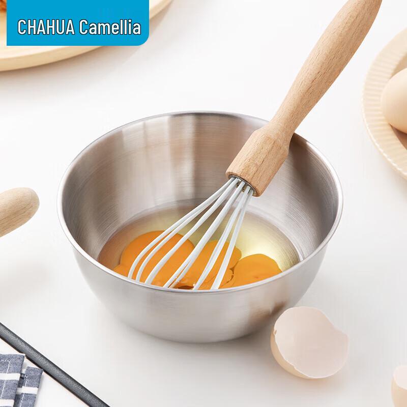 

Chahua 22 см Миска для смешивания и салата из нержавеющей стали 304 со шкалой