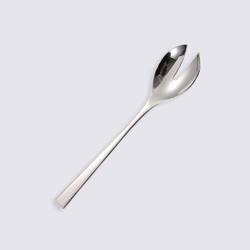 Xinji Gaoge 304 Stainless Steel Long Handle Mirror Salad Fork