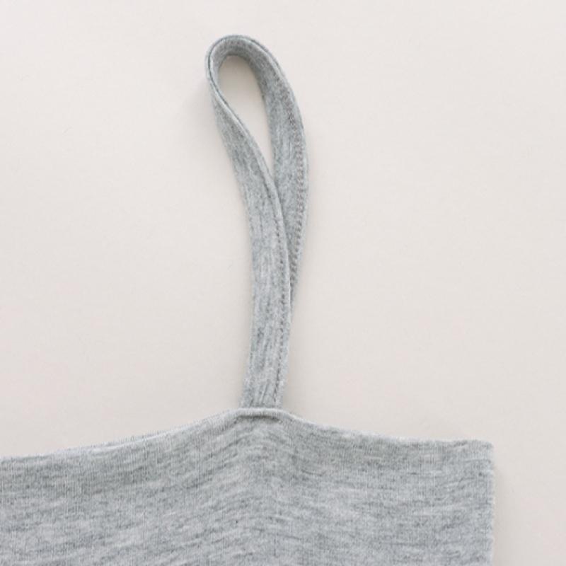 Shop Women Bra Top Tank Top Tube Top Crop Tee Dai Wsh 1555 Grey