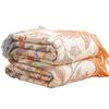 Towel Blanket Summer Cool Blanket  Pure Cotton Thickened Enlarged Air Conditioning Blanket Suitable Sofa Blankets 4 Layer Gauze