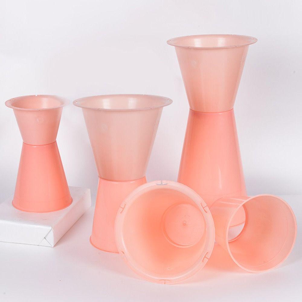Neue Plastikblumenverpackungseinlage DIY Blumenaccessoires Umhüllung Blumenbasis Schnelle Blumenstraußbasis Muttertag