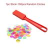 ABS Bingo Wand Set Color Sorting Magnetic Chip Set New Educational Game Set  for Children