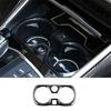Carbon Fiber Panel Overlay Cover Water Cup Holder - For BMW 3 Series G20