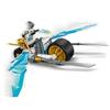 Lego® ninjago® 71816 la moto de glace de zane - avec minifigurine, jouet d'aventure ninja