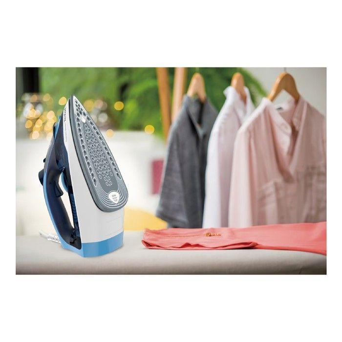 Fer à repasser à vapeur - tefal - fv2838 - 2400 w - effet pressing 180 g/min - réservoir 270 ml