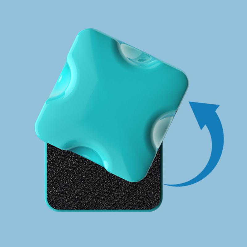 Fish Tank Mini Magnetic Brush Aquarium Double-sided Glass Cleaner Floating Brush Scraper Cleaning