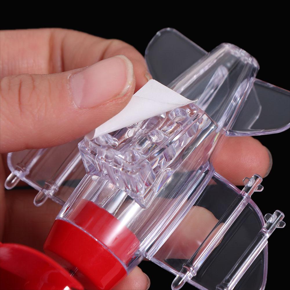 Light Warning Effect Mini Airplane LED Light  Car Rearview Mirror
