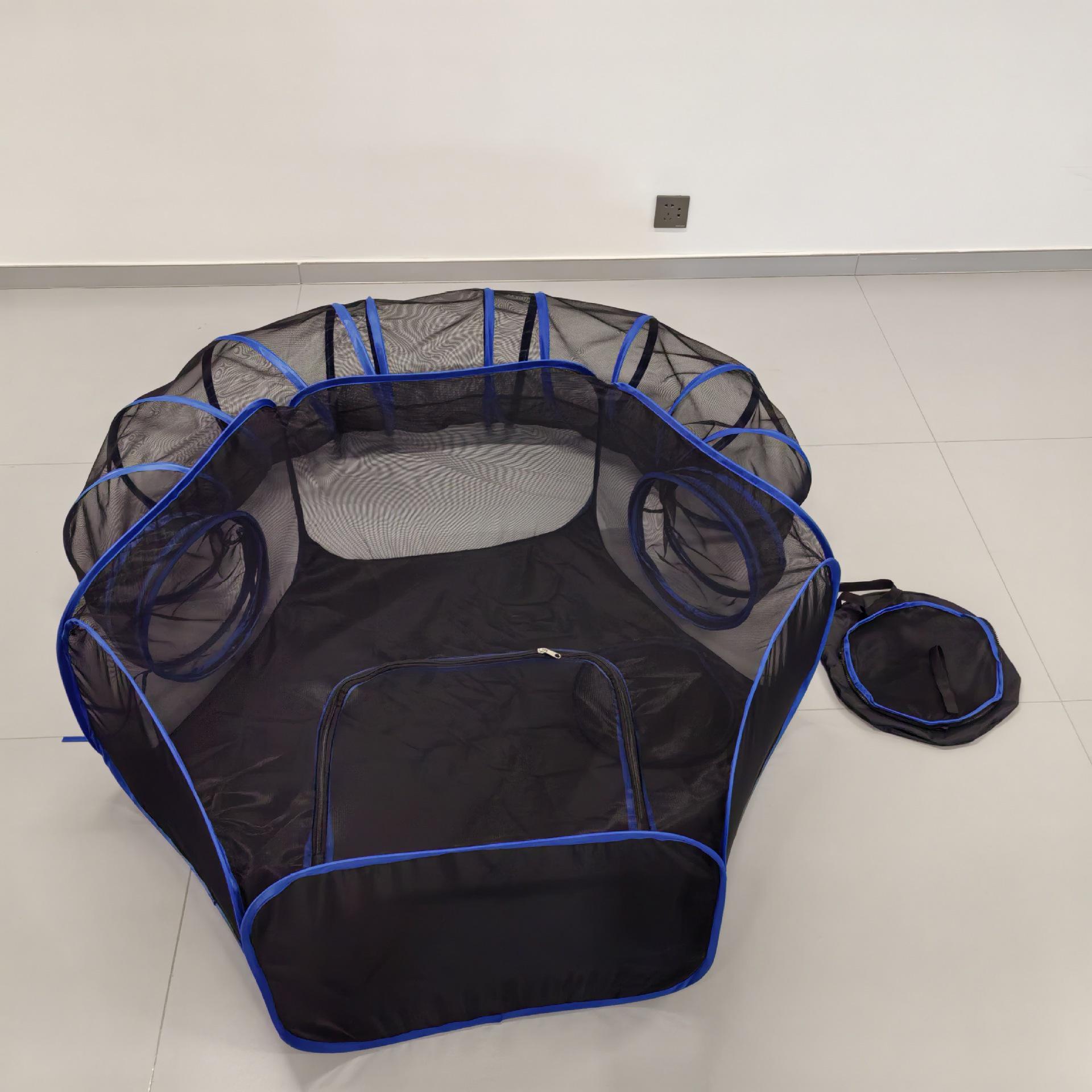 

Складной игровой туннель-палатка и набор-кровать для кошек и собак синий