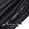 FORTEI Men's Ice Silk Breathable Quick-Dry Straight Leg Trousers