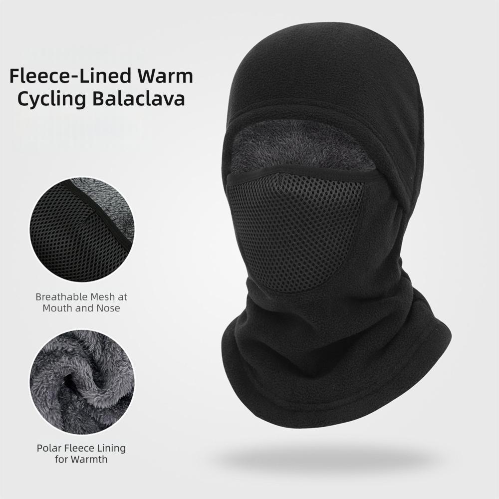 Windproof Balaclava Hat Thermal Full Face Mask Helmet Lining Ear Protection Hat Outdoor Activities