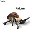 Mini Insect Series Building Block Ladybug Dragonfly Butterfly Snail Wasp Mantis Beetle Bricks Toys Christmas Gifts For Children