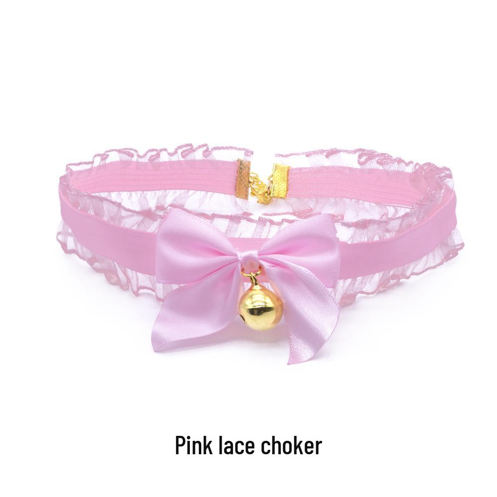 SM Cosplay Kit: Cat Ear Headband, Collar, Ball Gag, Eye Mask, Tail Plug