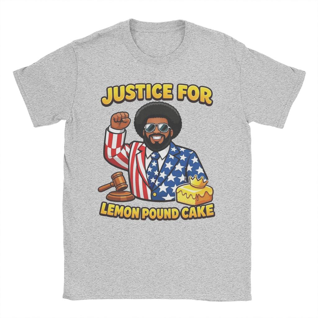 Unique AfroUnisex Lemon Pound Cake TShirt Unisex Unisexs Round Neck Cotton T Shirts Short Sleeve Tee Shirt Graphic Printed Clothes