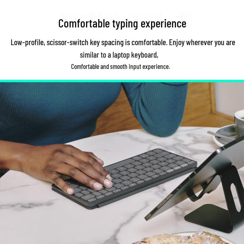 Logitech Keys To Go 2 Wireless Portable Bluetooth Keyboard