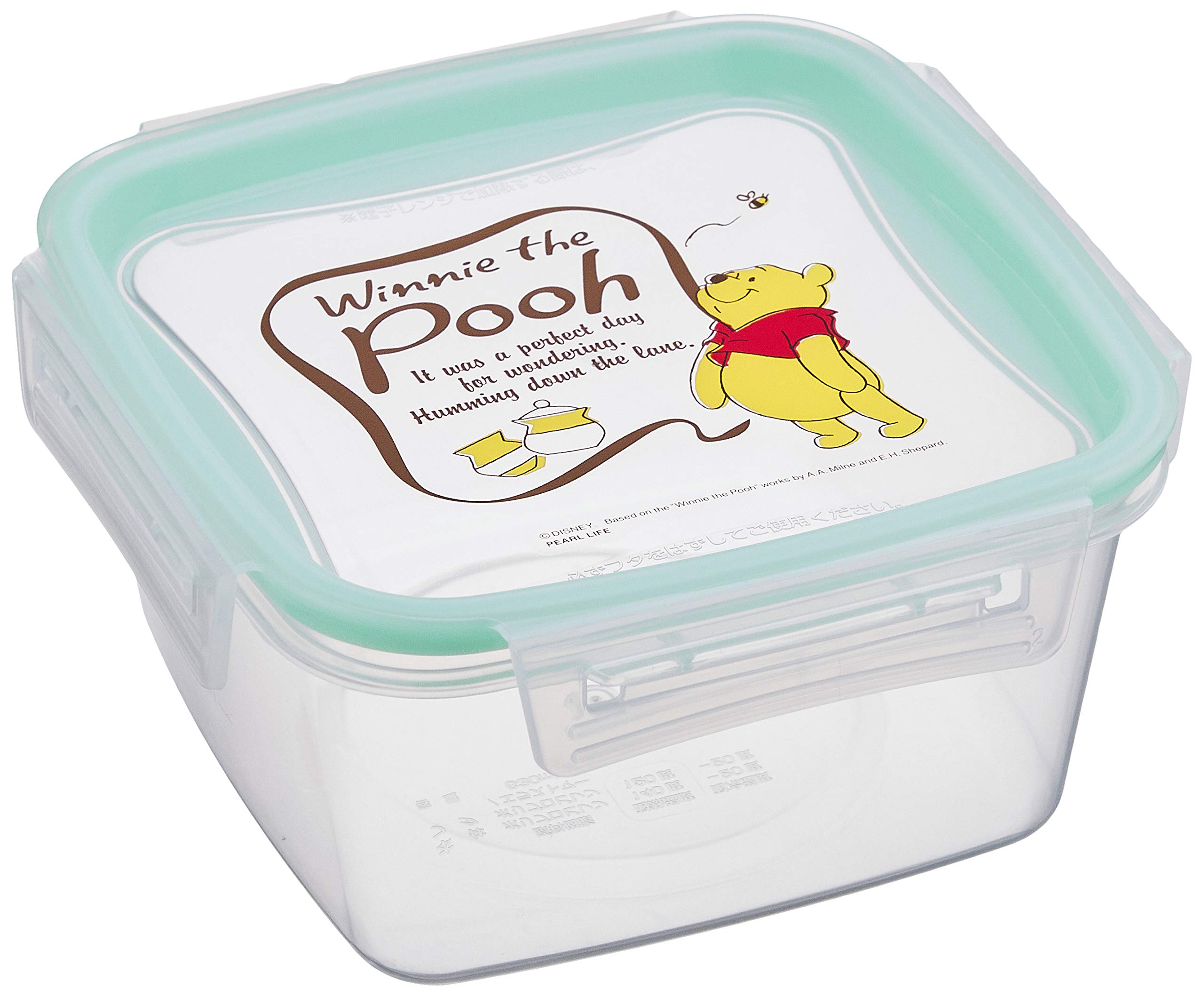 

Контейнер для хранения Pearl Metal Disney Square L Винни-Пух [Сделано в Японии] WD-9056