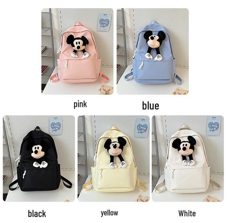 Mickey 2025 Large Capacity Backpack for Junior High, High School, and University Students