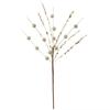 Glitter Coated Christmas Tree Picks Gold Red Pink Floral Branches  Holiday Party