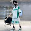 Men's Set, Children's T-shirt Shorts, Boys' Short Sleeved Top Set