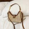 Textured Splicing Portable Underarm Bag Women'S Autumn And Winter Fashion Versatile Shoulder Messenger Bag